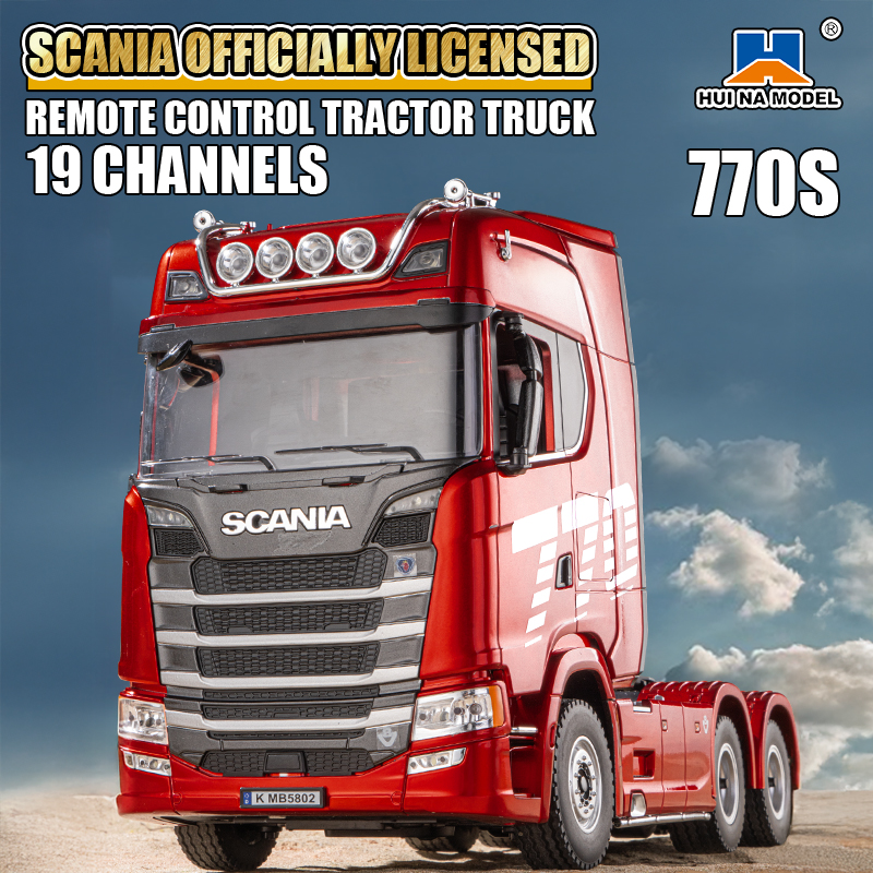 Hobby Rc Van - HUINA SCANIA 770S Trailer Head 1/18
