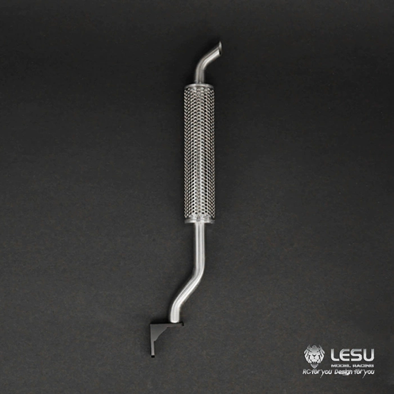 Rc Excavator Hydraulic - LESU 1/14 truck simulation exhaust pipe