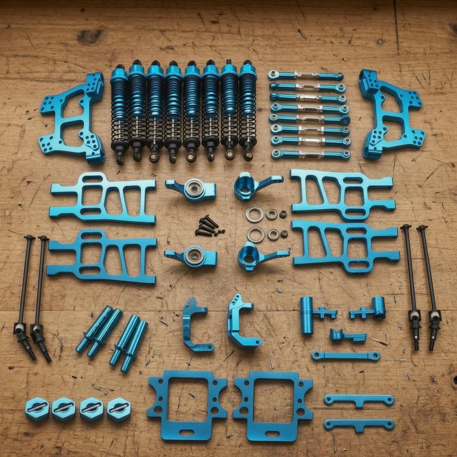 Shock Absorber Rc - RC Monster Truck Upgrade Kit Lightweight