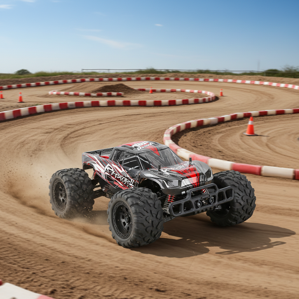 Rc Hobby Grade Monster Truck - MSHOSHI N518 1/8 Brushless RC Monster
