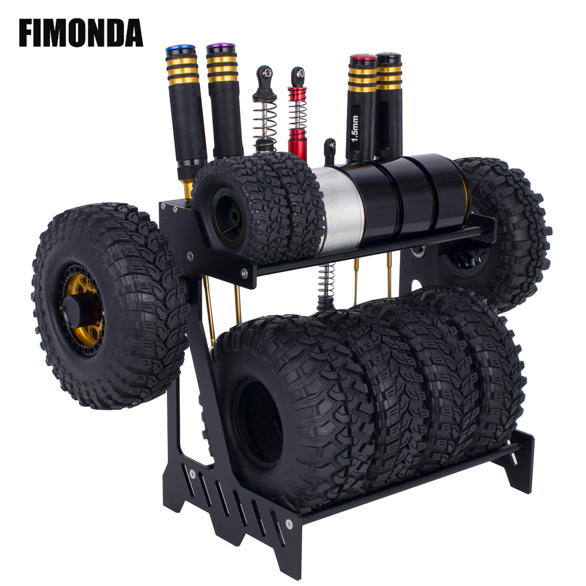 Shock Absorber Rc - Auminum Alloy RC Crawler CarTire Storage
