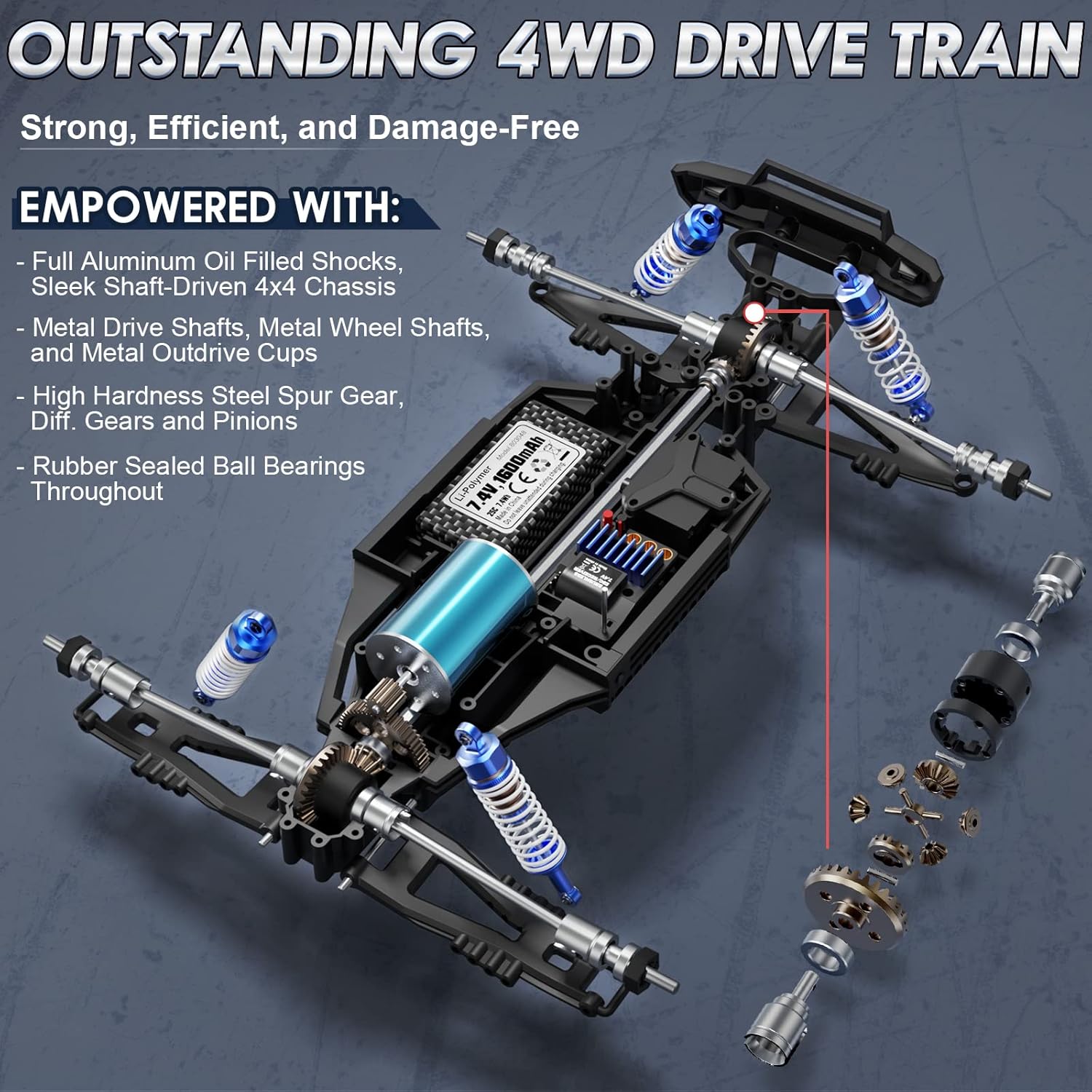 Brushless RC Cars 1/12 Scale,  - Rc Hobby Grade Monster Truck ulasan dan harga