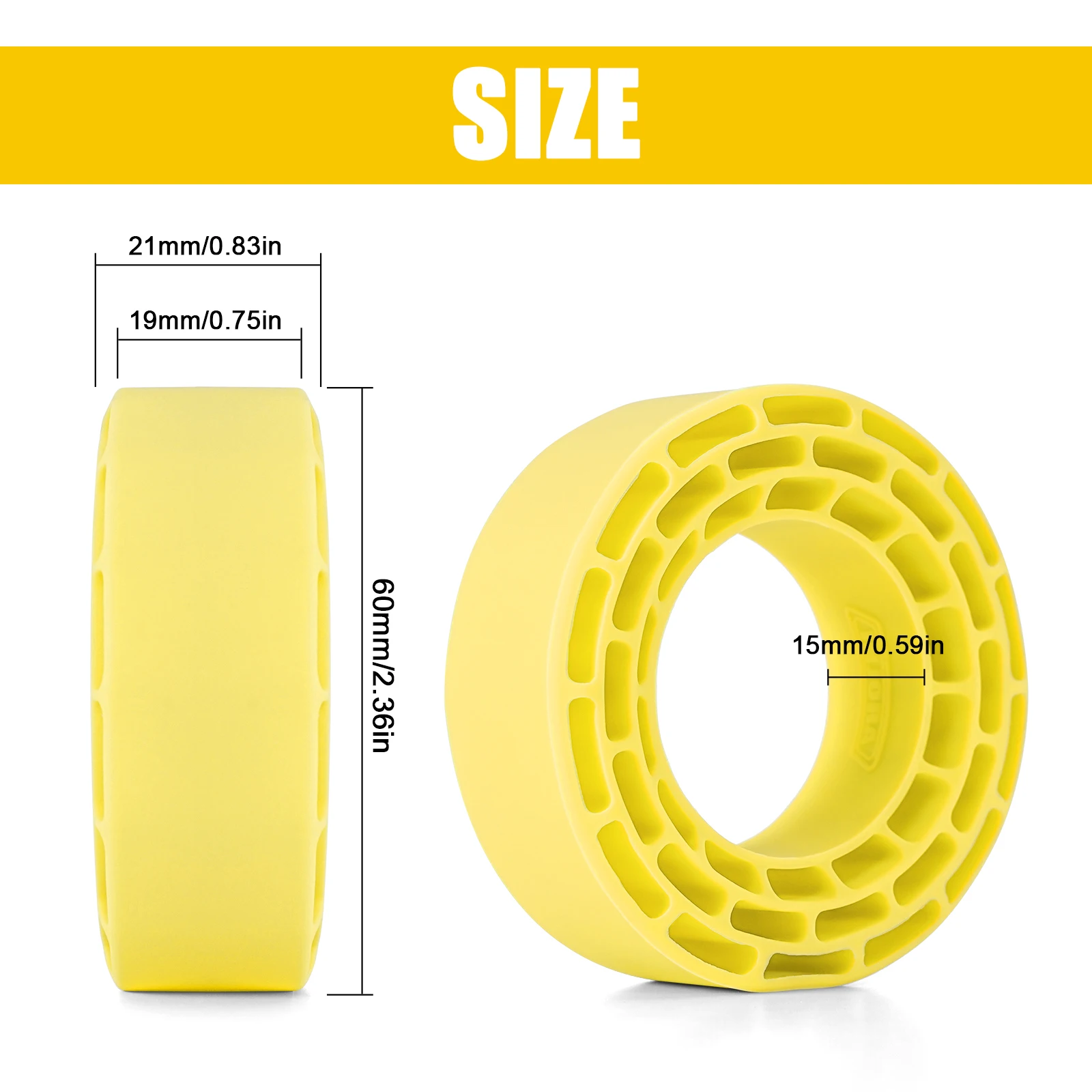 INJORA 4pcs Silicone Rubber In - Rc Hobby Work Mat ulasan dan harga