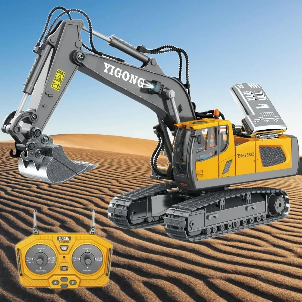 Excavator Dump Trucks 2.4G Hig - Rc Excavator Hydraulic ulasan dan harga