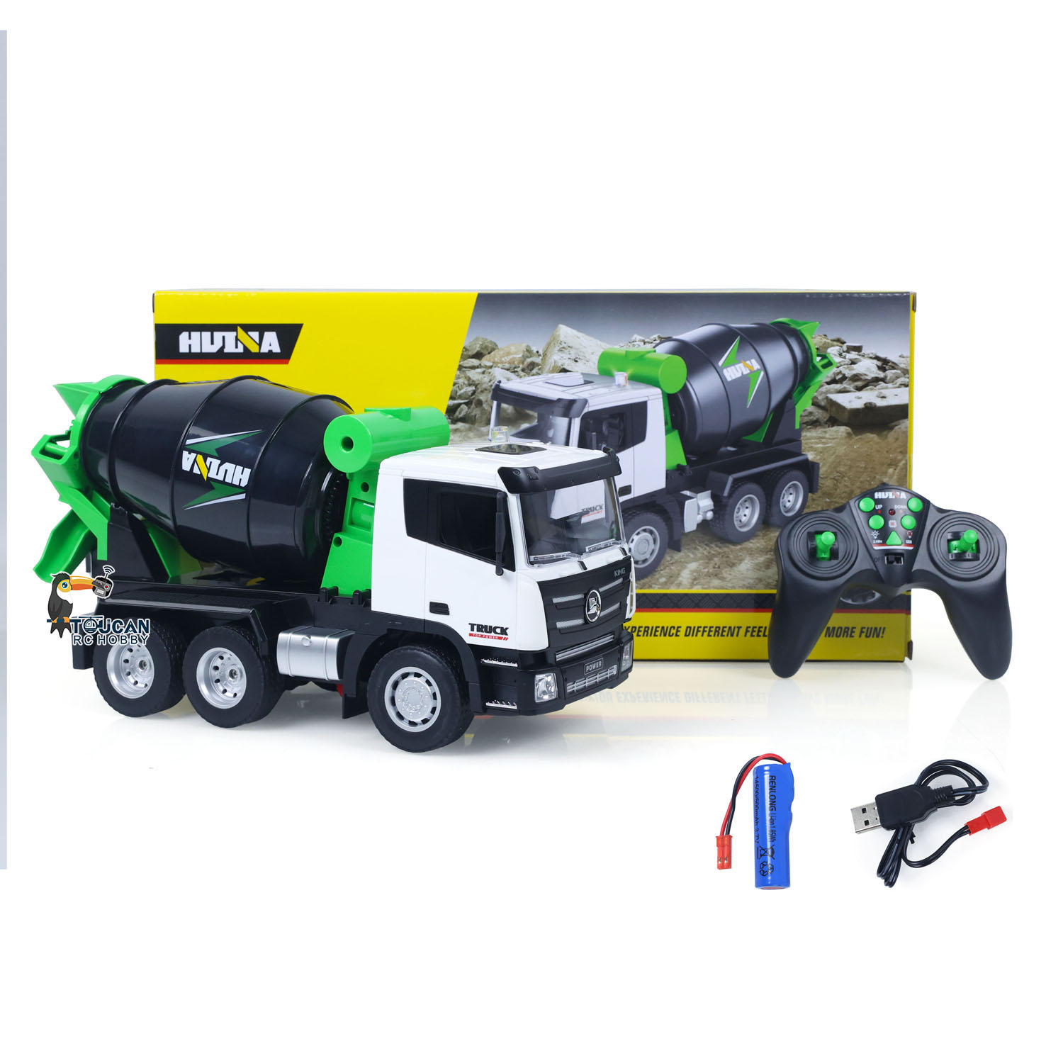 HUINA 1/18 1557 2.4G 9CH RC Co - Rc Hobby Models ulasan dan harga