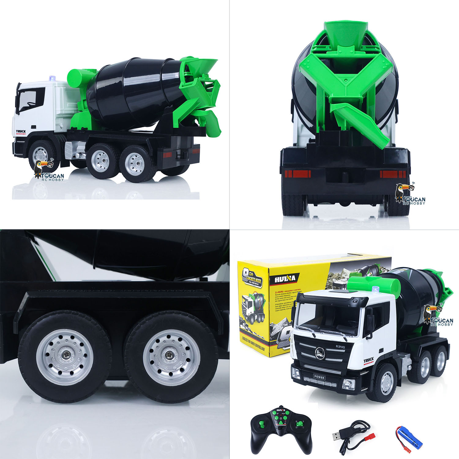HUINA 1/18 1557 2.4G 9CH RC Co - Rc Hobby Models ulasan dan harga