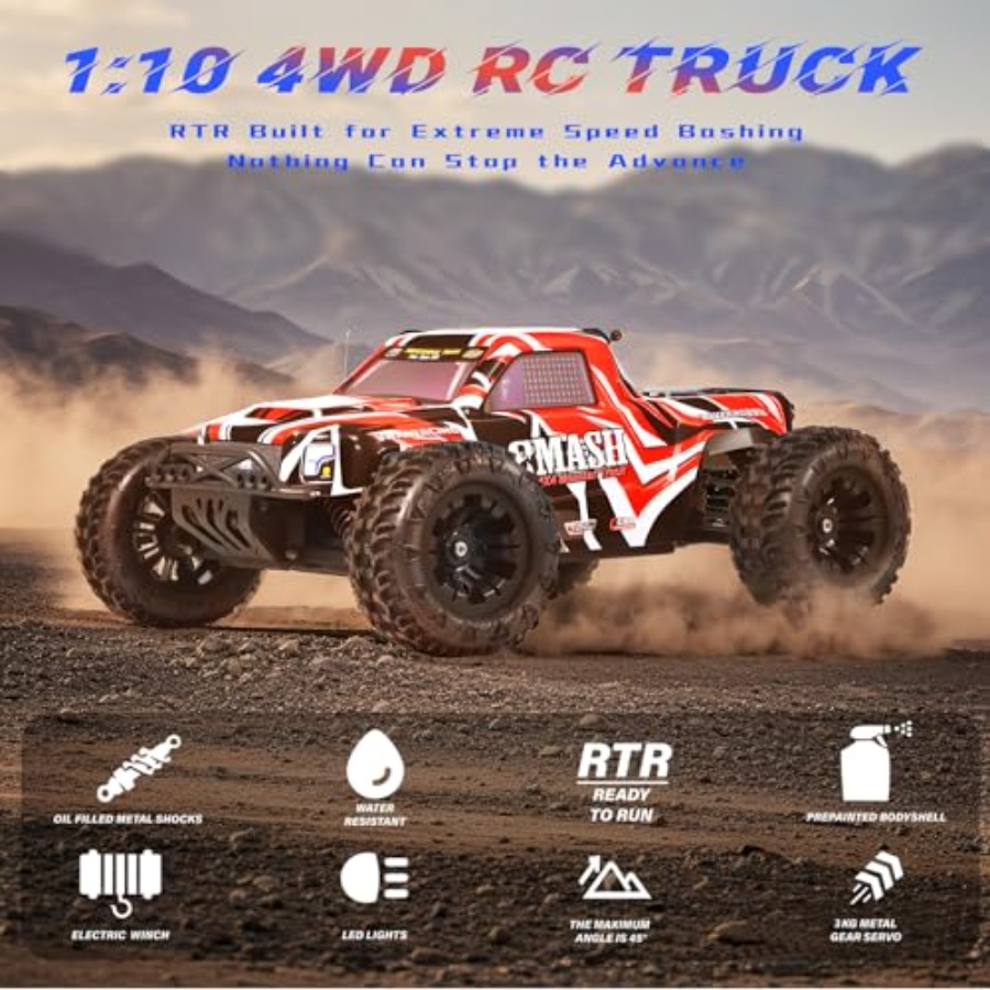 RC Cars for Adults: 4WD Off-Ro - Rc Hobby Grade Monster Truck ulasan dan harga