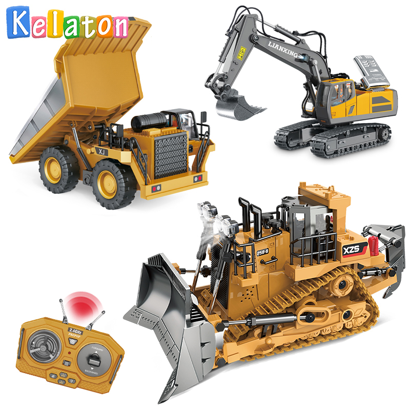 1: 20 Electric Engineering Rem - Rc Excavator Hydraulic ulasan dan harga