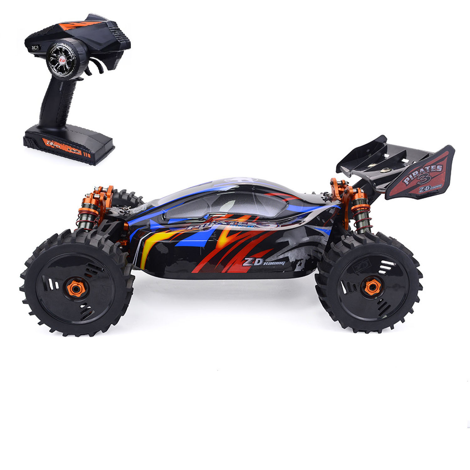 1/8 ZD Racing Cars RTR 100KM/H - Rc Roc Hobby ulasan dan harga