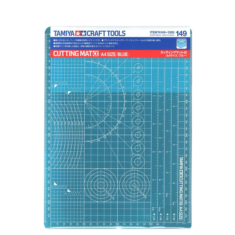 TAMIYA 74149 Cutting Mat A4 Si - Rc Hobby Work Mat ulasan dan harga