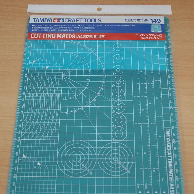 TAMIYA 74149 Cutting Mat A4 Si - Rc Hobby Work Mat ulasan dan harga