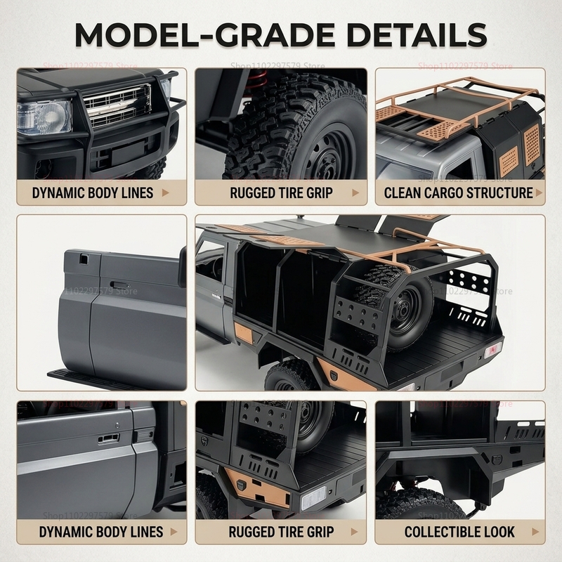 RC Crawler MN82 PRO MN82S MN82 - Hobby Rc Van ulasan dan harga