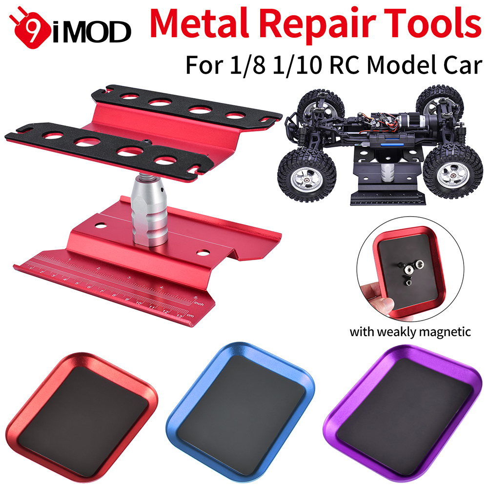 9IMOD RC Car Work Stand Metal  - Rc Hobby Work Mat ulasan dan harga