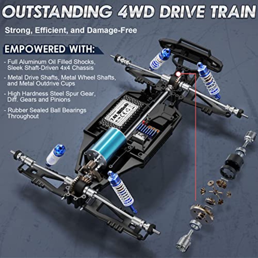 1/12 Scale Brushless RC Cars 9 - Rc Hobby Grade Monster Truck ulasan dan harga