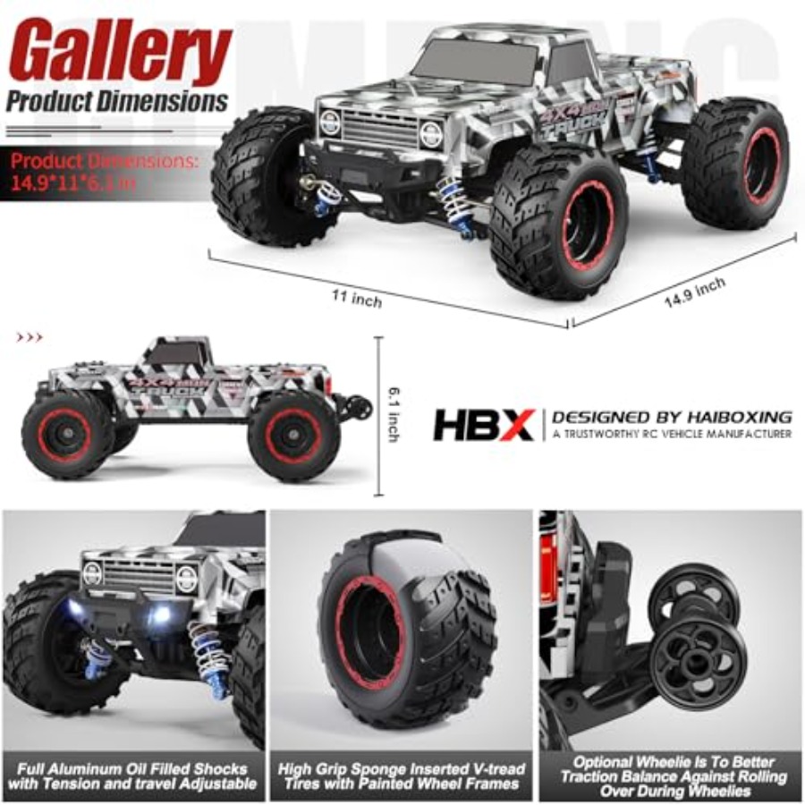 1/12 Scale Brushless RC Cars 9 - Rc Hobby Grade Monster Truck ulasan dan harga