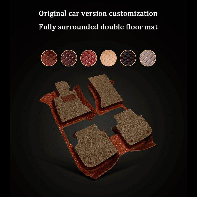 Custom Double Leather Car Floo - Rc Hobby Work Mat ulasan dan harga