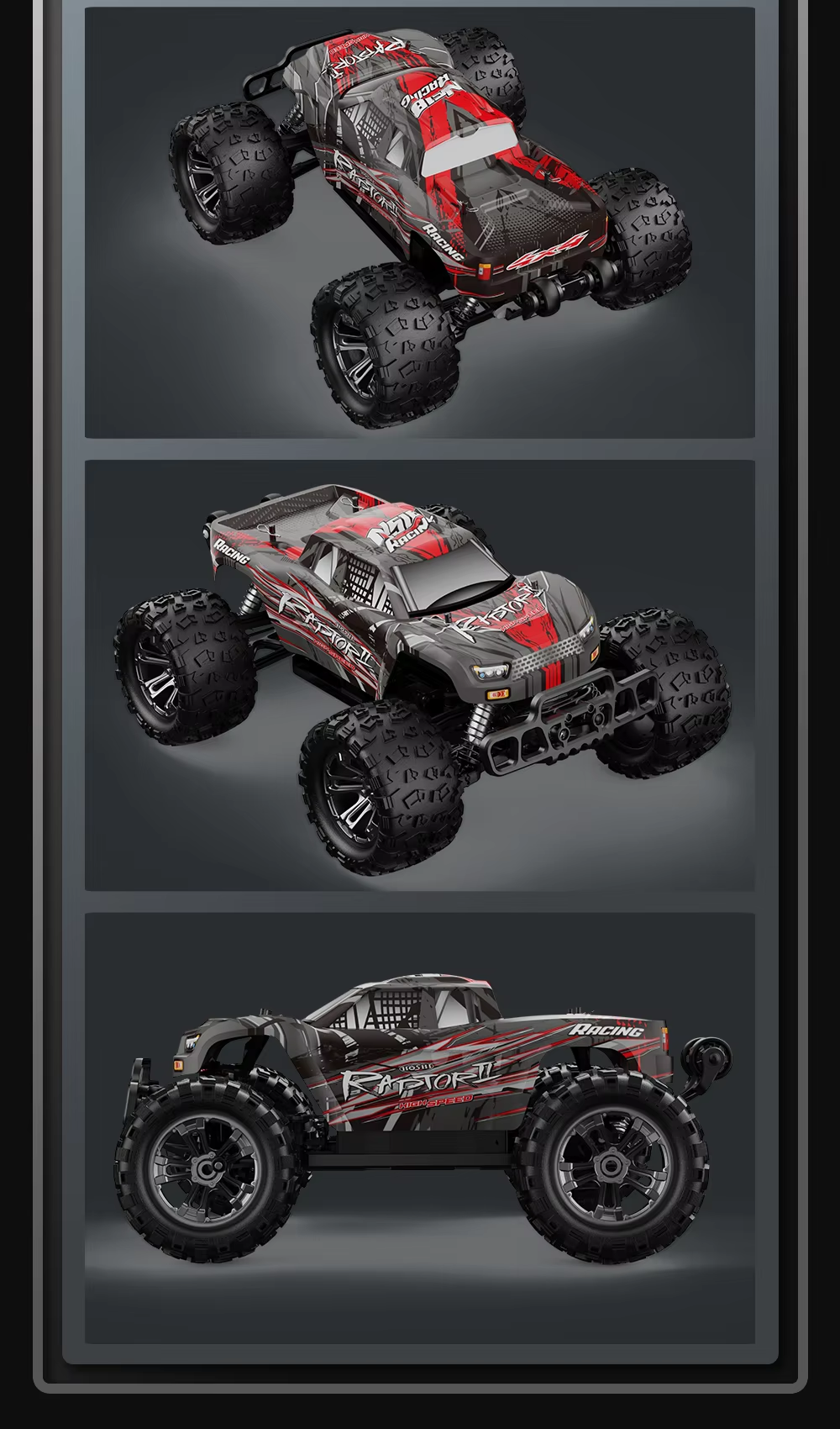 MSHOSHI N518 1/8 Brushless RC  - Rc Hobby Grade Monster Truck ulasan dan harga