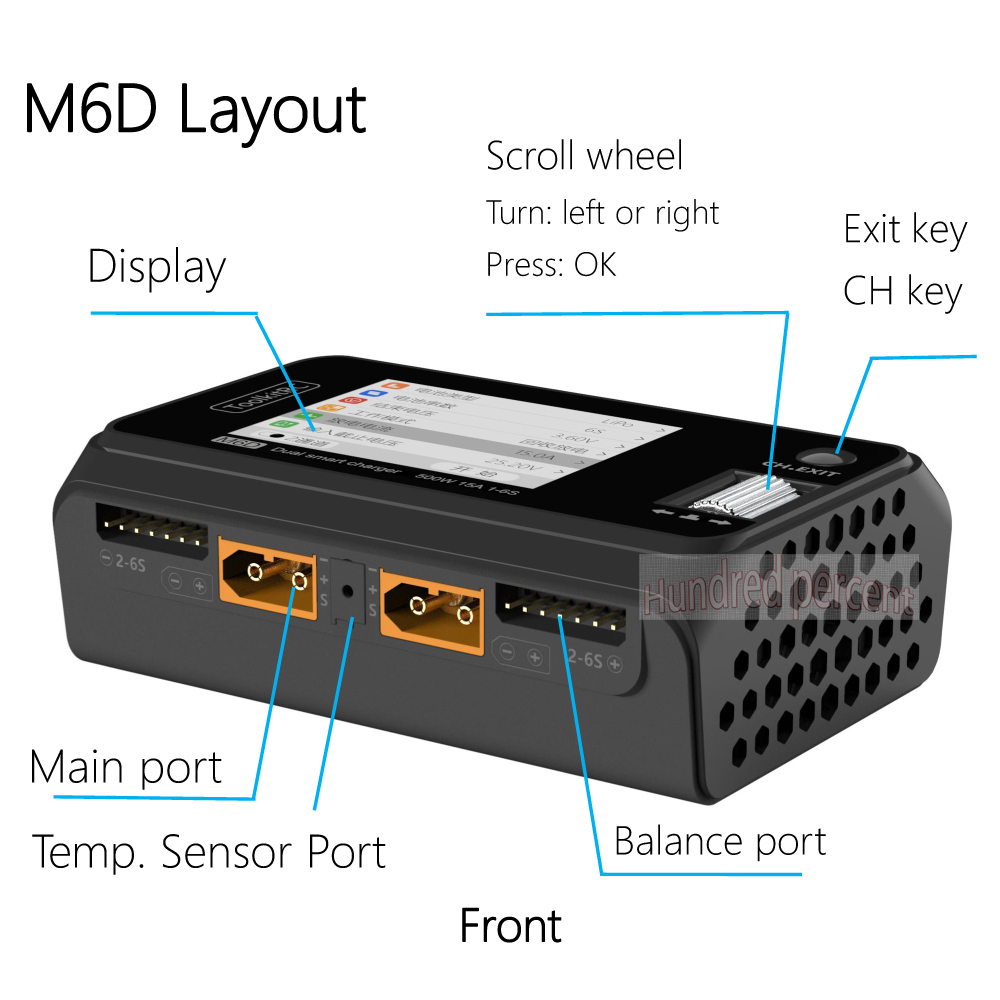 ToolkitRC M6D V3 500W 15A DC D - Rc Hobby Work Mat ulasan dan harga