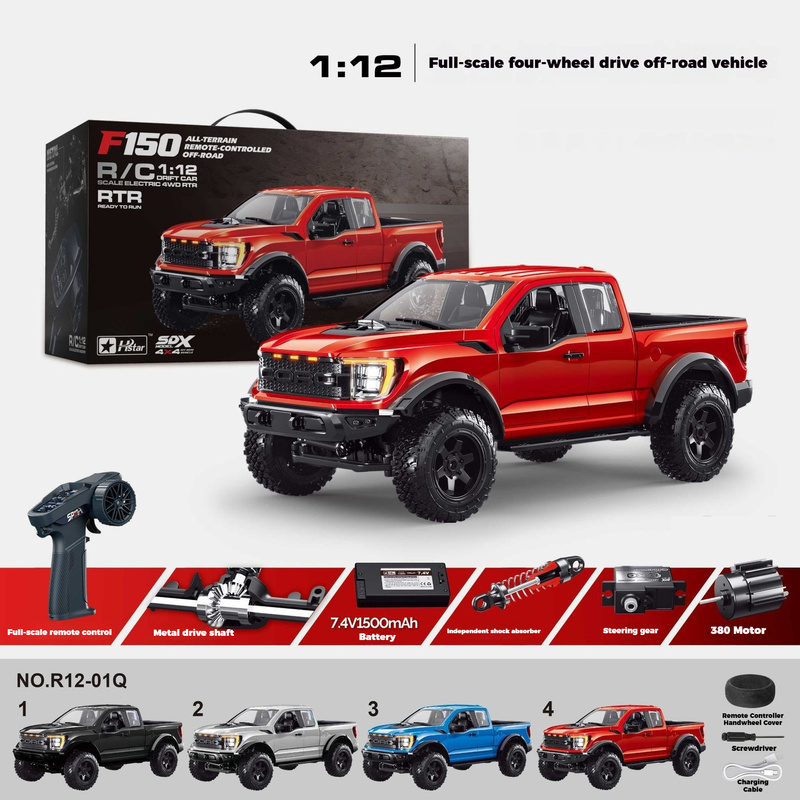 Hstar 1 12 Scale F150 Raptor 4 - Rc Roc Hobby ulasan dan harga